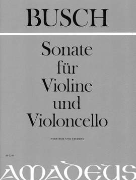 Busch, A: Sonata