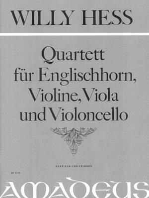 Hess, W: Quartet op. 141