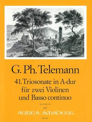 Telemann: 41st Trio sonata A major TWV 42:A13