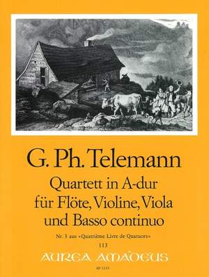 Telemann: Quartet No. 3 A major TWV 43:A4