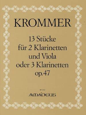 Krommer, F: 13 Pieces op. 47