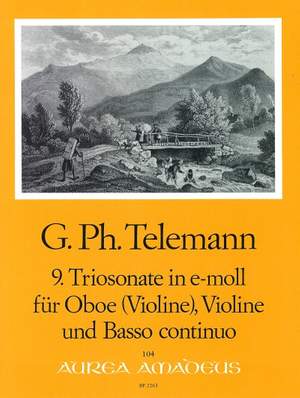 Telemann: 9. Trio sonata E minor TWV 42:e5