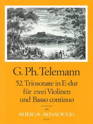 Telemann: 52nd Trio sonata E major TWV 42:E5