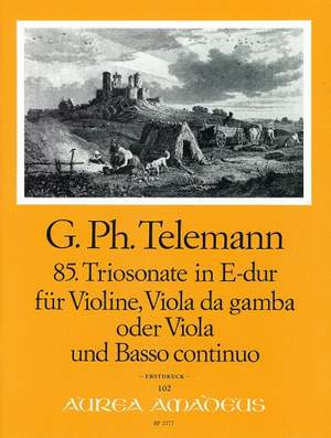Telemann: 85. Trio Sonata E Major Twv 42:e7
