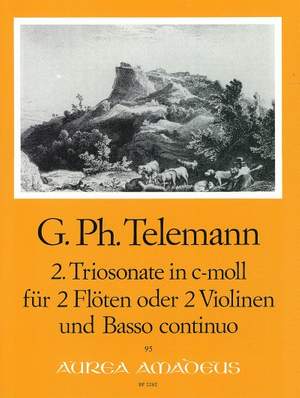 Telemann: 2. Trio sonata D minor TWV 42:c1