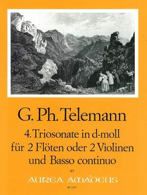 Telemann: 4. Trio sonata D minor TWV 42:d2