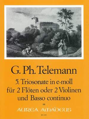 Telemann: 5. Trio sonata E minor TWV 42:e1