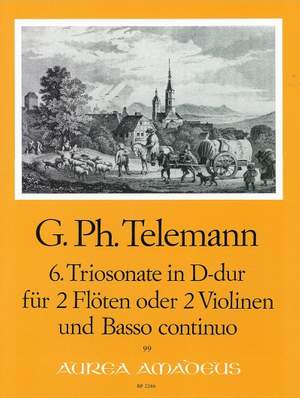 Telemann: 6. Trio sonata D major TWV 42:d2