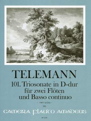 Telemann: 101. Sonata A Tre In D Major