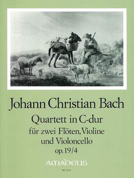 Bach, J C: Quartet C major C major op. 19/4