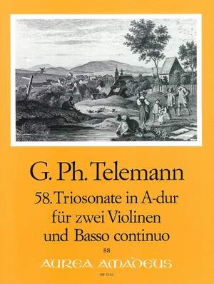Telemann: 58th Trio sonata A major TWV 42:A11