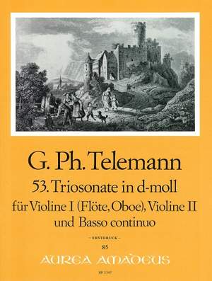 Telemann: 53rd Trio sonata D minor TWV 42:d8