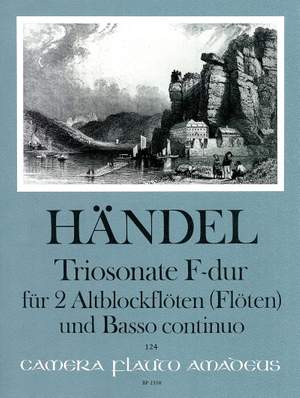 Handel, G F: Trio Sonata F major HWV 405