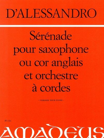 d'Alessandro, R: Sérénade