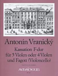 Vranitzky, A: Kassation F-Dur F major
