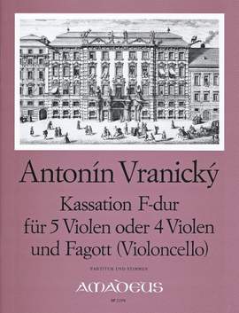 Vranitzky, A: Kassation F-Dur F major