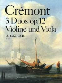 Crémont, P: 3 Duos op. 12