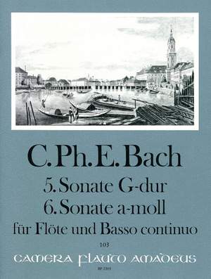 Bach, C P E: Sonatas No. 5 G major & No. 6 A minor Wq 127/128