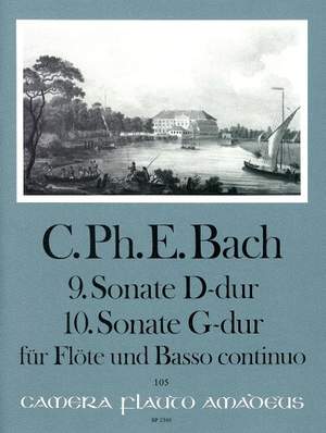Bach, C P E: Sonatas No. 9 D major & No. 10 G major