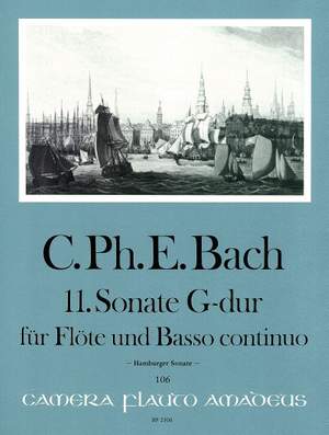 Bach, C P E: Sonata No. 11 G major Wq 133