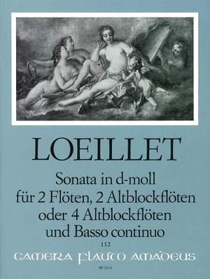 Loeillet de Gant, J B: Sonata (Quintet) D minor