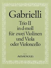 Gabrielli, L: Trio No. 2 D minor