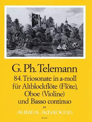 Telemann: 84. Trio Sonata A Minor Twv 42:a6