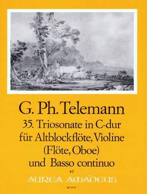 Telemann: 35th Trio sonata C major TWV 42:C2