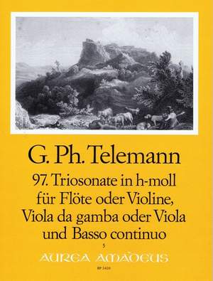 Telemann: 97. Trio Sonata B Minor Twv 42:b4