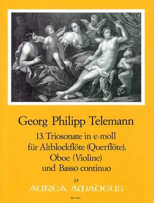 Telemann: 13th Trio sonata E minor TWV 42:e6