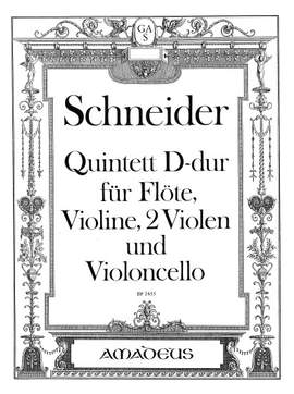 Schneider, G A: Quintet D major D major op. 49