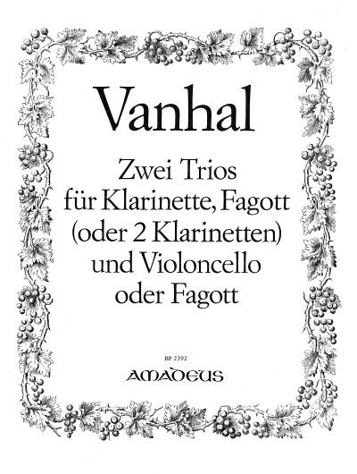 Vanhal, J K: 2 Trios