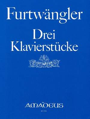 Furtwaengler, W: 3 Piano Pieces