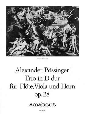 Poessinger, F A: Trio D major op. 28