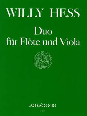 Hess, W: Duo C major op. 89