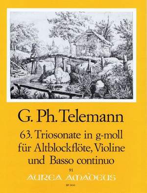 Telemann: 63. Trio Sonata G Minor Twv 42:g9