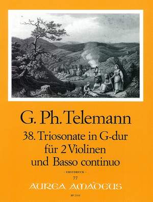 Telemann: 38th Trio sonata G major TWV 42:B5
