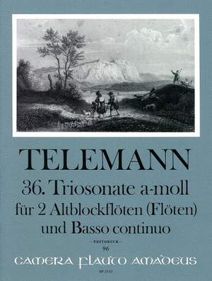 Telemann: 36th Trio sonata A minor TWV 42:a9