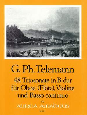 Telemann: 48th Trio sonata B major TWV 42:B1