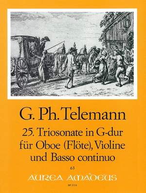 Telemann: 25th Trio sonata G major TWV 42:G8