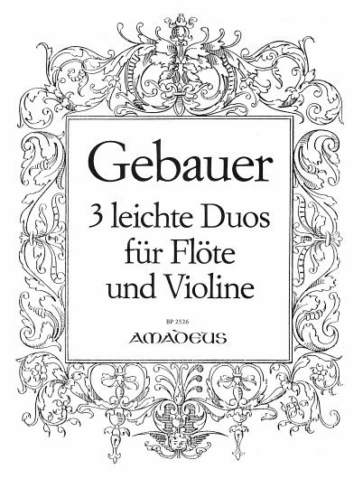 Gebauer, E: 3 easy Duos