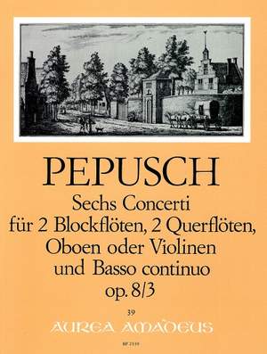 Pepusch, J C: Concerto B-Dur B flat major op. 8/III