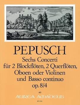 Pepusch, J C: Concerto F-Dur F major op. 8/IV
