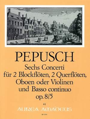 Pepusch, J C: Concerto C major op. 8/V