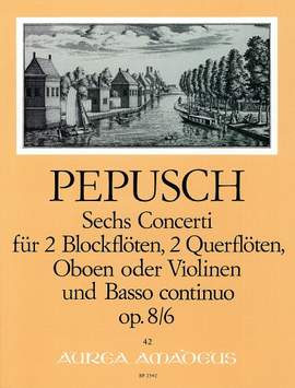 Pepusch, J C: Concerto F-Dur F major op. 8/VI