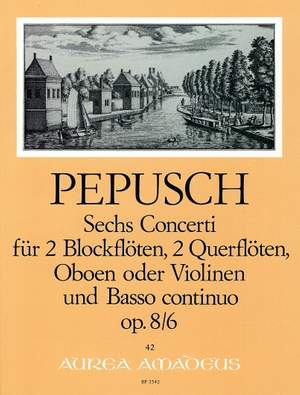 Pepusch, J C: Concerto F major op. 8/VI