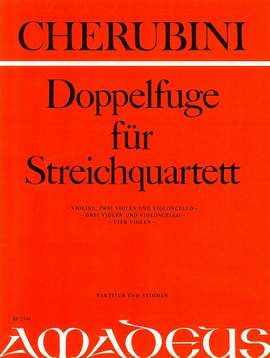 Cherubini, L: Doppelfuge für Streichquartett