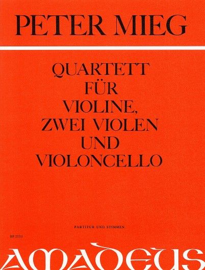 Mieg, P: Quartett