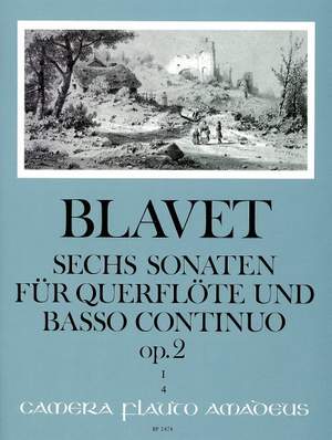 Blavet, M: 6 Sonatas op. 2/1-3 Vol. 1
