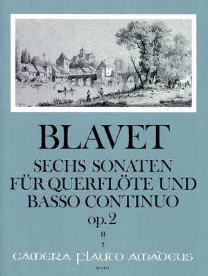 Blavet, M: 6 Sonatas op. 2/4-6 Vol. 2